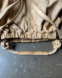 Image 11 of SLOUCHY BEIGE LEATHER BAG