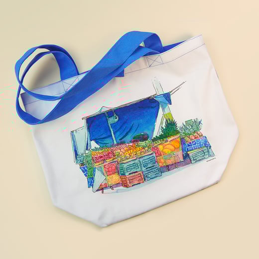 Tote bag: Frutas