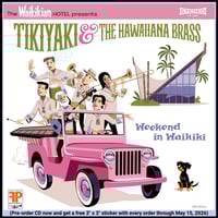 Image 1 of  (Pre-ORDER-CD)Tikiyaki & the Hawaiiana Brass "Weekend in Waikiki" -CD