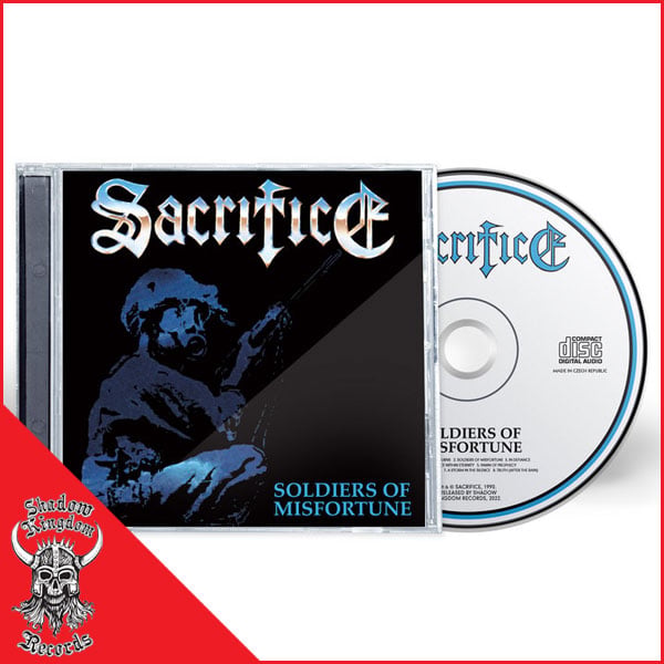 SACRIFICE - Soldiers of Misfortune CD | Stormspell Records Store