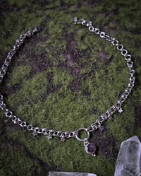Image 2 of Amethyst chain necklace 