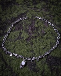 Image 2 of Moonstone chainmail necklace 