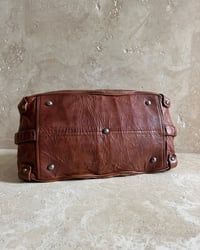 Image 13 of DISTRESSED LEATHER BOSTON BAG