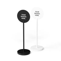 Image 2 of Circle Standing Round Sign