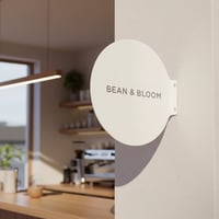 Image 2 of Circle Blade Sign / Shop Sign / Cafe Signage