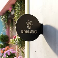 Image 5 of Circle Blade Sign / Shop Sign / Cafe Signage