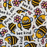 "bee kind" stickers