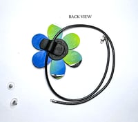 Image 7 of Flower Power Necklace and Stud Earring Set Crazy Pattern  (PCJ008)