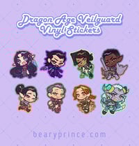 Dragon Age Veilguard Vinyl Stickers