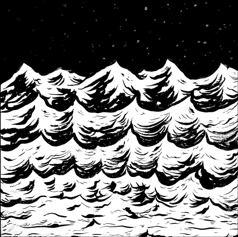 Image of "Oceanic" drawing/test pressing (I)