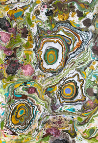 Suminagashi Art N.23