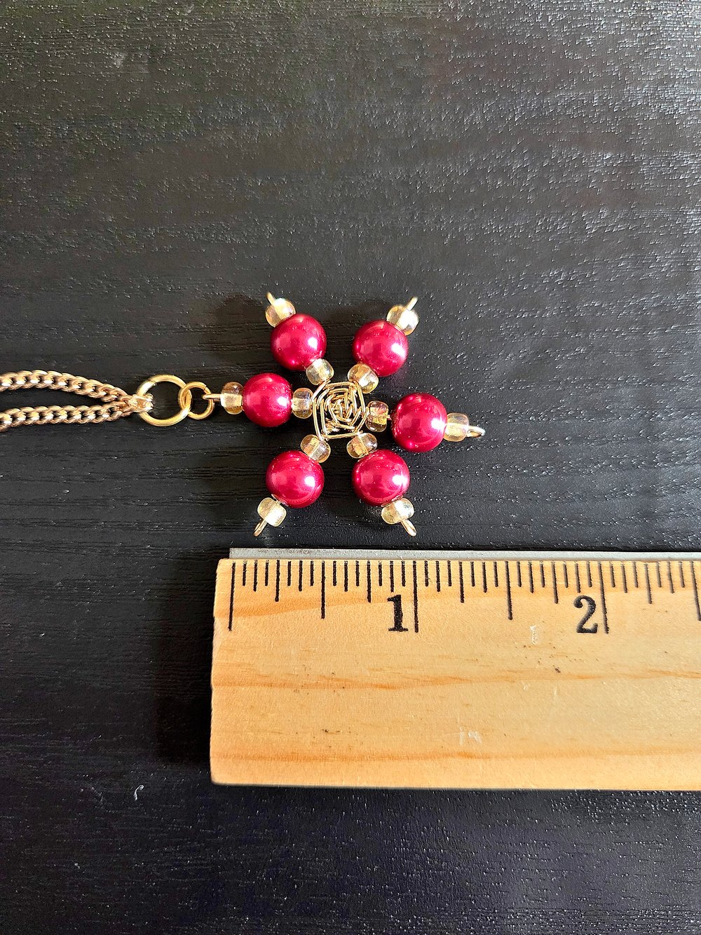 Image of Christmas Jewelry Gift Set – Gold Snowflake Necklace, Candy Cane Earrings & Disco Ball Earrings