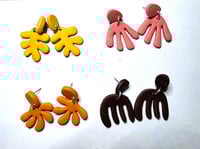 Image 1 of Matisse Style Stud Earrings - Brights: (PCE053)