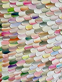 Image 2 of 'Inflorescence' - 180x90cm, FRAMED in Natural oak