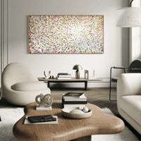 Image 7 of 'Inflorescence' - 180x90cm, FRAMED in Natural oak