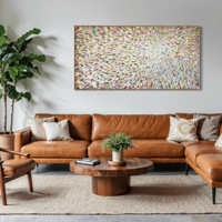 Image 11 of 'Inflorescence' - 180x90cm, FRAMED in Natural oak