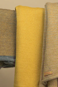 Image 5 of baby alpaca fine scarf _ honey