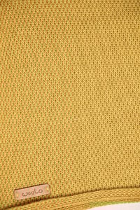 Image 4 of baby alpaca fine scarf _ honey