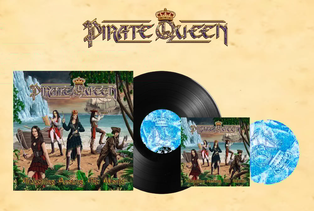 Image of Pre-order: Pirate Queen - Travelling Around The World (CD+Vinyl).