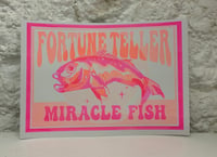 Image 2 of Fortune Teller Miracle Fish RISO print
