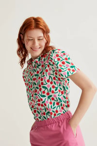 Image 1 of CAMISA EST GUINDA