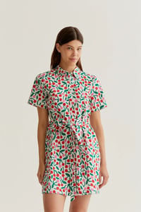 Image 1 of VESTIDO CORTO EST GUINDA