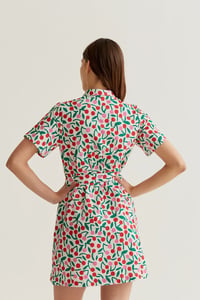 Image 5 of VESTIDO CORTO EST GUINDA