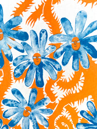 Image 4 of Flowers On The Move - A4 Riso Print