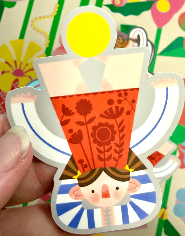 Neurodivergence Bundle! 3 Vinyl Stickers & a ZINE! "stimming & other confessions"