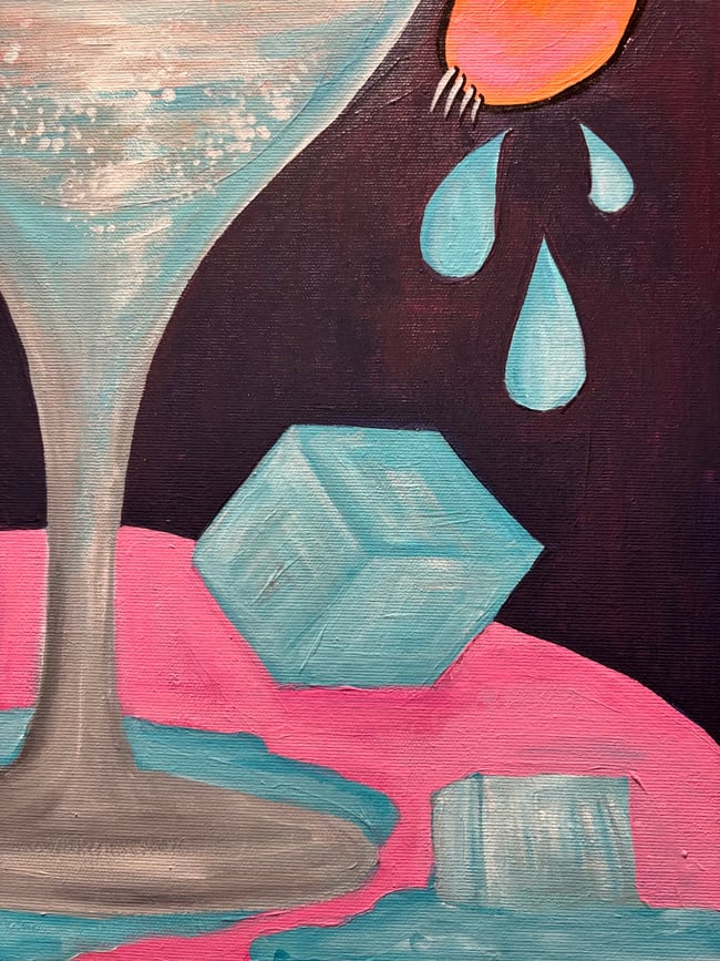 PUSILLA COUGAR: Meow-tini bath