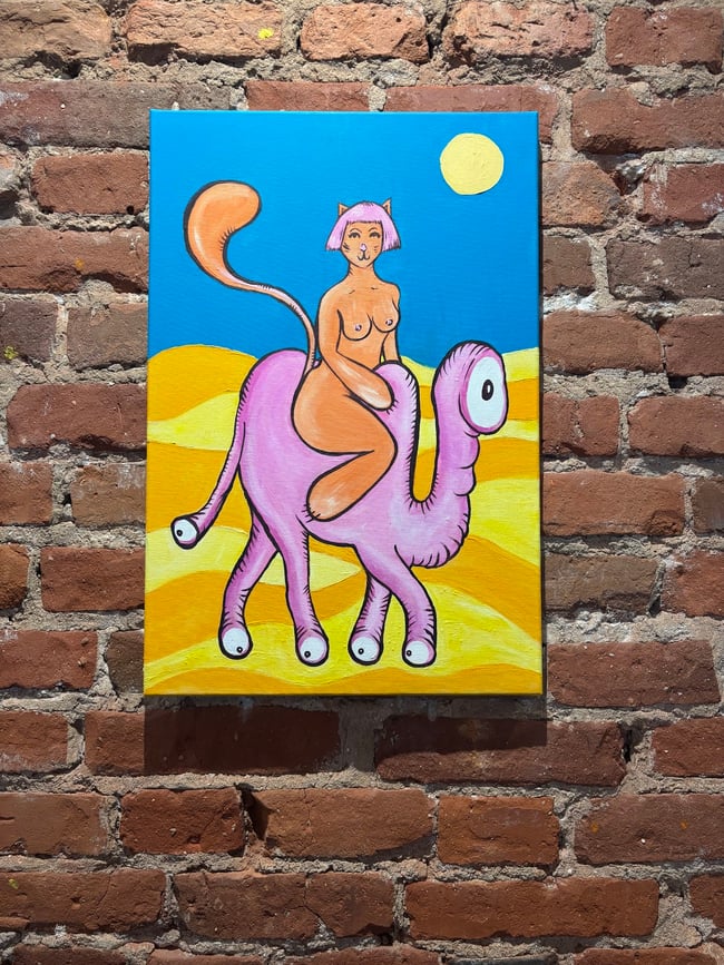 PUSILLA COUGAR: I'm not your camel!