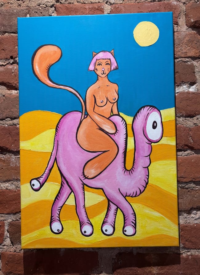 PUSILLA COUGAR: I'm not your camel!