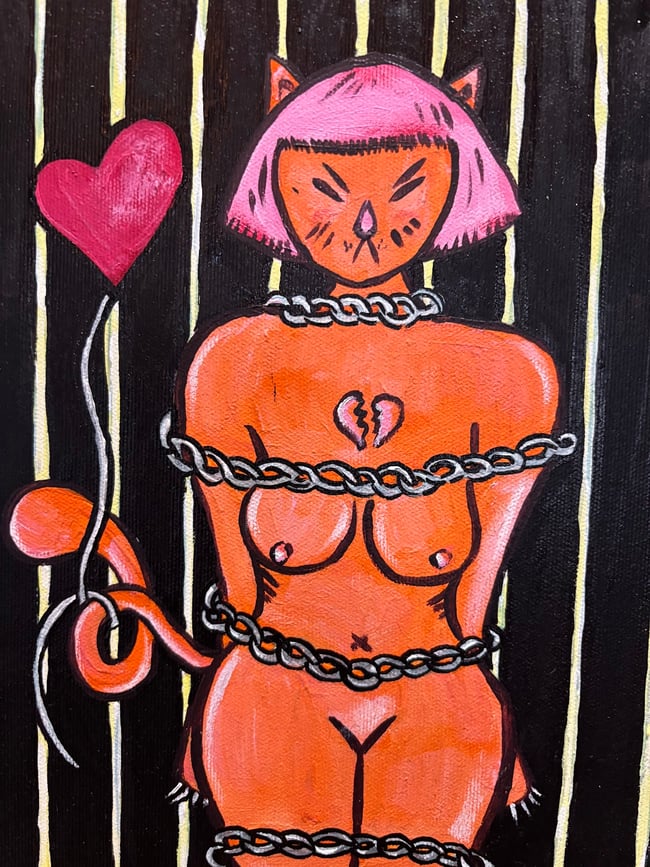 PUSILLA COUGAR: The prisoner of love 