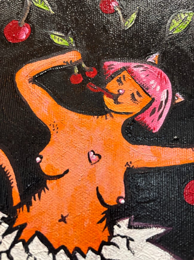 PUSILLA COUGAR: Birthday surprise's gone wrong