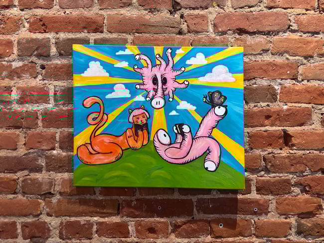 PUSILLA COUGAR: Happy and innocent