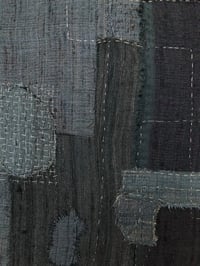 Image 4 of silk patchwork (indigo)