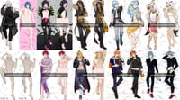 Various Dakimakura / Body Pillow (Aoba, Lilia, Leona Twisted Wonderland, Naruto Deidara, Gaara, etc)