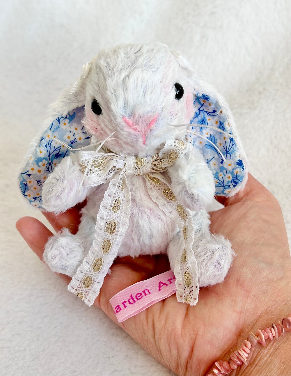 Image of OOAK Blossom the Vintage Bunny (4.5 inches)