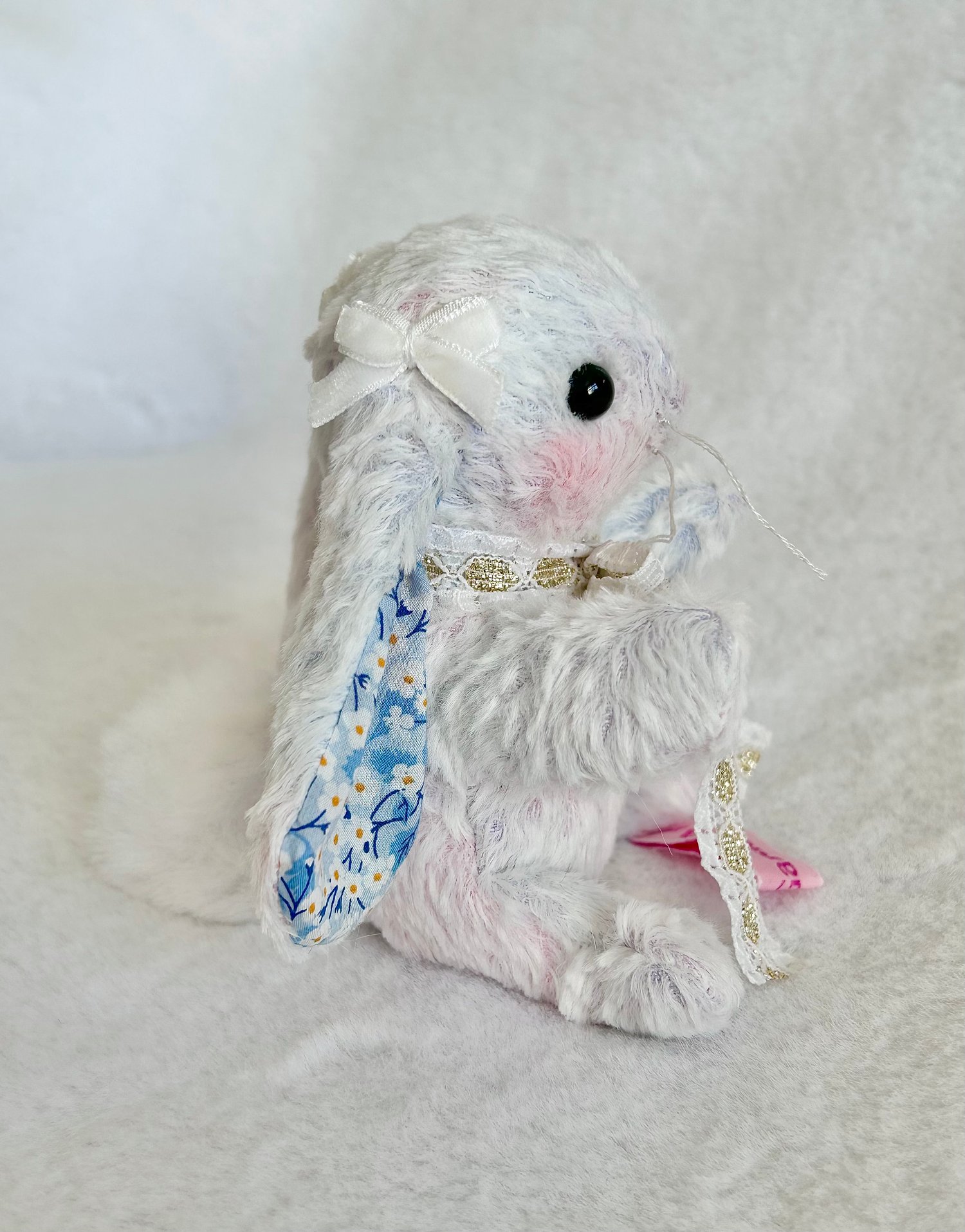 Image of OOAK Blossom the Vintage Bunny (4.5 inches)