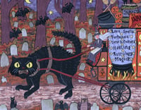 Image 2 of "Wandering Witch" Signed 8.5x11 Print