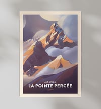 Image 3 of Affiche Fine Art - Pointe Percée - Aravis