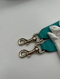 Image 20 of Gucci GG Canvas Teal Leather Boston Bag