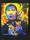 Bela Lugosi with Cats Print