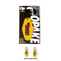 THROWIE MOTEL KEYCHAIN - YEL