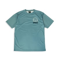 Image 1 of STACKED HARD LOGO DRIFIT - TEAL