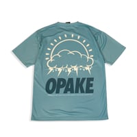 Image 2 of STACKED HARD LOGO DRIFIT - TEAL
