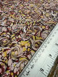 Image 3 of Swirl miniature hand marbled paper (45gsm)
