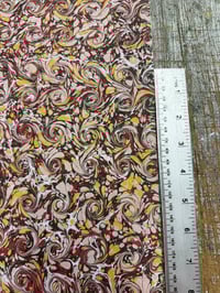 Image 6 of Swirl miniature hand marbled paper (45gsm)