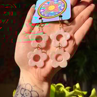 Image 1 of Can’t Get Enough Of Your Love Flower Dangles 