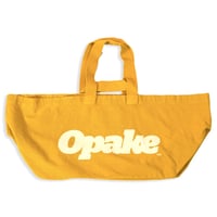 Image 4 of OG LOGO XL HEAVY TOTE - MUSTARD